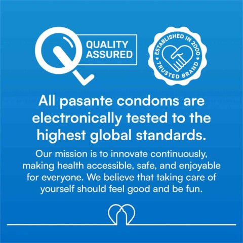 Pasante Ribbed Passion – Prezerwatywy stymulujące, zestaw 144 sztuki
