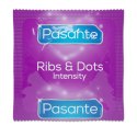 Prezerwatywy Pasante Ribs & Dots Intensity, 12 szt.