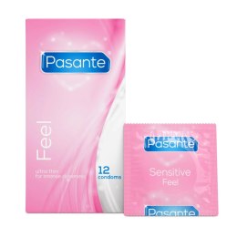 Prezerwatywy Pasante Sensitive Feel: Ultrasubtelna Bliskość (12 szt.)