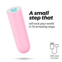 QUACKERS USB: Elegancki Wibrator Kulkowy w Odcieniu Różu, Ładowany Przez USB
