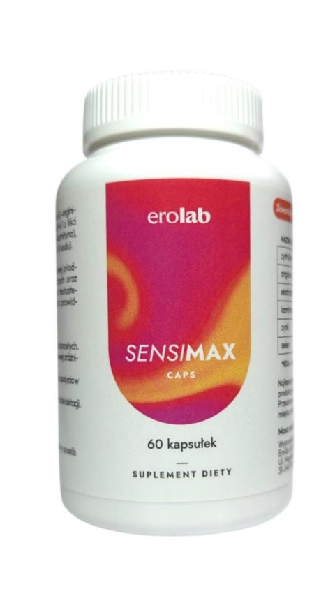 Senimax Caps: 60 Kapsułek dla Męskiej Sprawności i Pewności Siebie