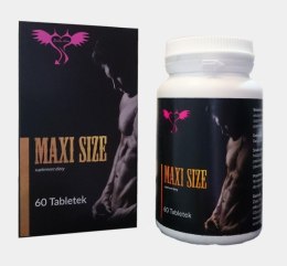 Maxi Size: Suplement Wzmacniający Potencję i Witalność Mężczyzn (60 Kapsułek)