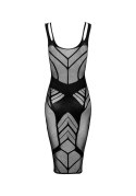 Zmysłowa Mała Czarna Sukienka D609 (S/M/L)