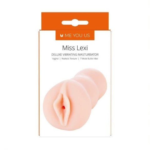 Luksusowy Realistyczny Masturbator Wibrujący Miss Lexi