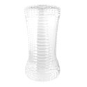 Me You Us Ripple Dual End Stroker – Przezroczysty Masturbator Męski z Falistą Teksturą