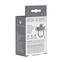 Wibrujący Pierścień na Penisa z Stymulatorem Łechtaczki Me You Us Classic Rabbit Transparentny