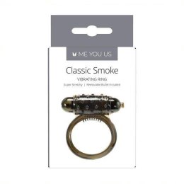 Wibrujący pierścień erekcyjny Me You Us Classic Smoke