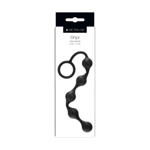 Silikonowe kulki analne Onyx