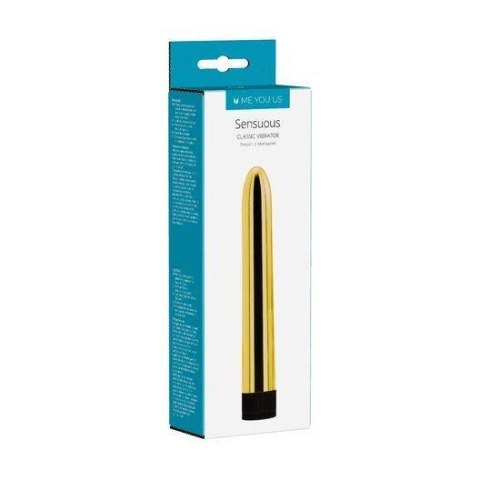 Zmysłowy Wibrator Classic Smooth Gold Minx