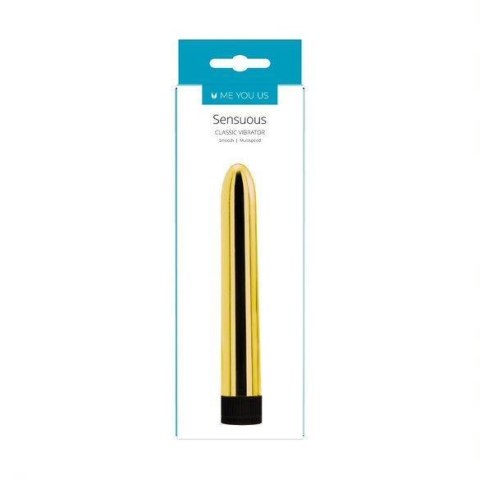 Zmysłowy Wibrator Classic Smooth Gold Minx
