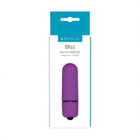 Me You Us Bliss – Fioletowy Wibrator-Pocisk z 7 Trybami