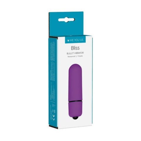 Me You Us Bliss – Fioletowy Wibrator-Pocisk z 7 Trybami