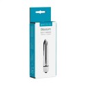 Me You Us Blossom: Srebrny Mini Wibrator Bullet z 10 Trybami Wibracji