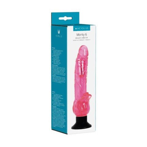 Me You Us Mounty 6 – Realistyczny Wibrator Różowy