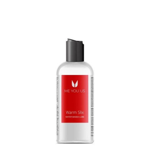 Me You Us Aqua Slix - Rozgrzewający Żel Intymny na Bazie Wody, Transparentny, 100ml