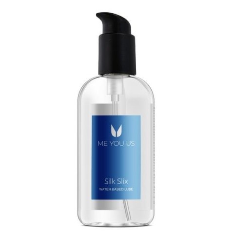 Jedwabisty Lubrykant Me You Us Silk Slix na Bazie Wody, 250 ml