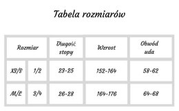 Eleganckie Rajstopy Kabaretki Gabriella 153 – Czarne M/L