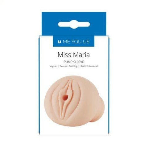 Realistyczny rękaw do pompki erotycznej Me You Us Miss Maria