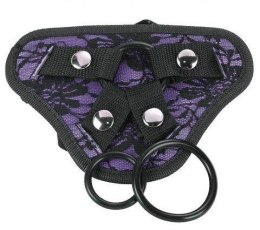 Me You Us Fioletowa Regulowana Uprząż do Strap-ona