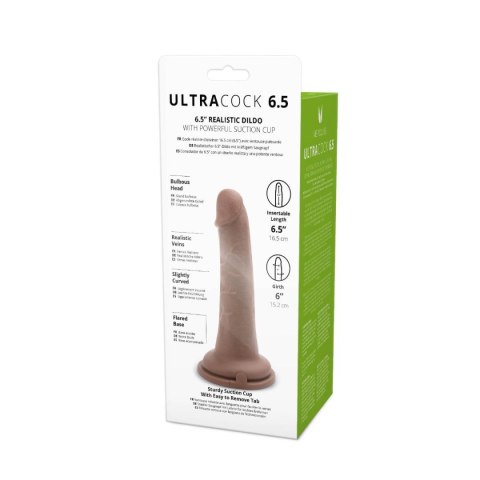 Me You Us Realistyczne Dildo Ultra Caramel, 16.5 cm