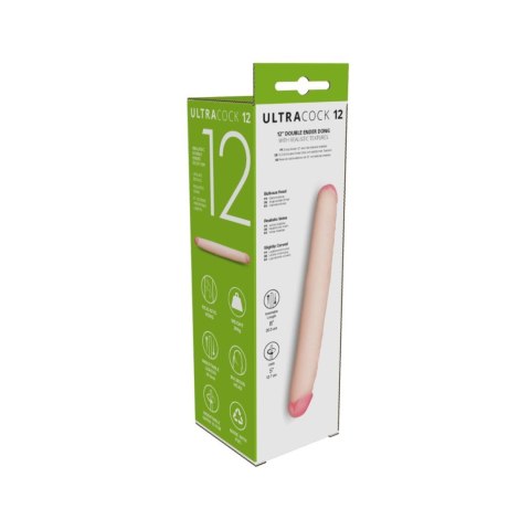 Me You Us: Dwustronne Dildo 12 Cali