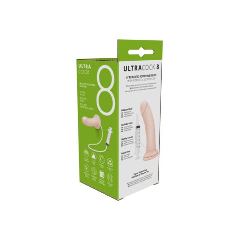 Me You Us Ultracock: Realistyczne Dildo z Funkcją Trysku, 8 cali
