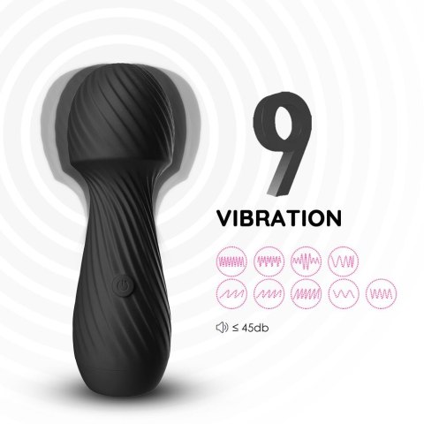 Wibrator Masażer Dazzle Black