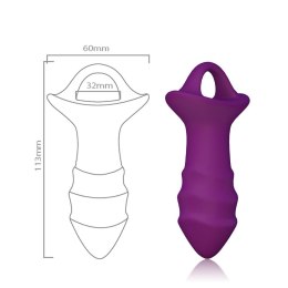 Kylin Fioletowy – Wibrujący Plug Analny