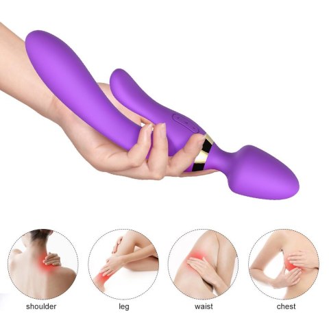 Fioletowy Wibrator Magic Wand – Króliczek