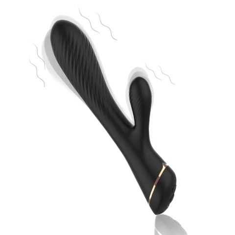 Wibrator Króliczek Hare Black z 9 Funkcjami Wibracji