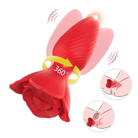 Honey Jelly – Różany plug analny z wibracjami