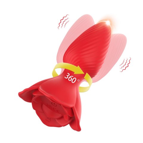 Honey Jelly – Różany plug analny z wibracjami