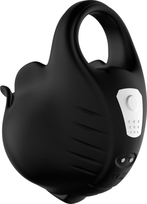 Wibracyjny pierścień erekcyjny Ranger Black