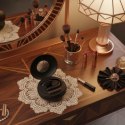 Rosy Gold – Wibrator w Kształcie Litery C z Luksusowym Etui do Ładowania – Czarny