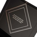 Rosy Gold - Stymulator Zmysłowych Pieszczot z Luksusowym Etui Ładującym - Czarny