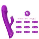Rubberco Purple – Wibrator Króliczek z 2 Silnikami i 9 Programami Wibracji