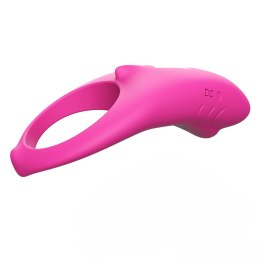 Erotyczny Pierścień Erekcyjny Shark Rose Red