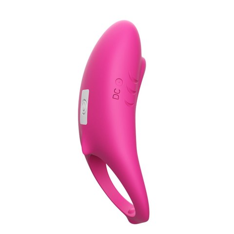 Erotyczny Pierścień Erekcyjny Shark Rose Red