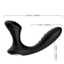 Storm Black: Masażer Prostaty z Pilotem