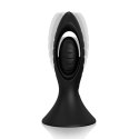 Watchman Black: Wibrujący Plug Analny z 9 Programami Stymulacji
