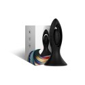 Watchman Black: Wibrujący Plug Analny z 9 Programami Stymulacji