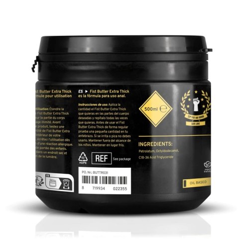 BUTTR – Wyjątkowo gęsty żel do fistingu – 500 ml