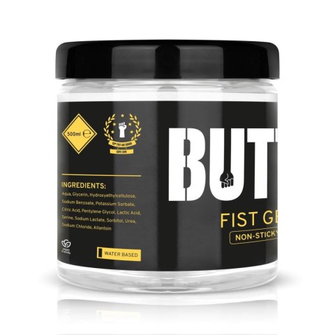 BUTTR - Nieklejący Żel do Fistingu, Przezroczysty - 500 ml