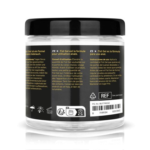 BUTTR - Nieklejący Żel do Fistingu, Przezroczysty - 500 ml