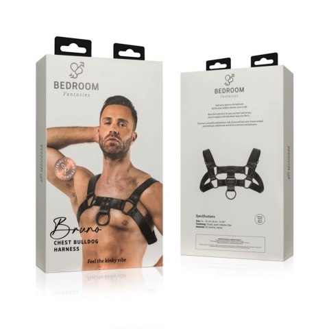 Sypialniane Fantazje – Uprząż Bondage Bruno Czarna
