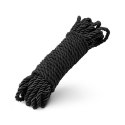 Fantazje Sypialniane – Bawełniana Lina Kinbaku Bondage, Czarna
