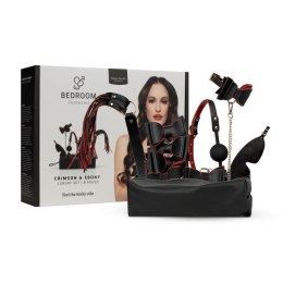 Bedroom Fantasy - Luksusowy Czarny Zestaw BDSM, 8 Elementów