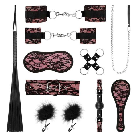 Bedroom Fantasy - Zestaw BDSM 'Bound by Lace' (8 Elementów)