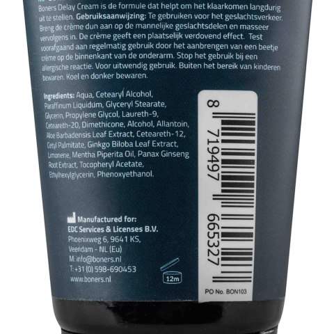 Boners - Krem Opóźniający 100 ml