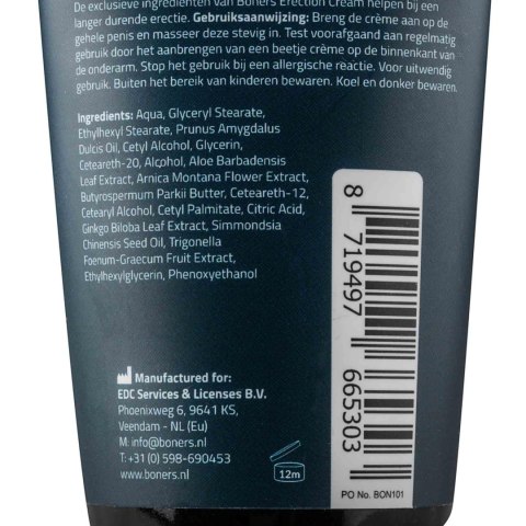 Boners - Krem Wzmacniający Erekcję 100 ml